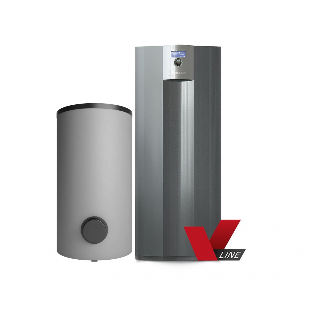 Geoterminis šilumos siurblys gruntas-vanduo Alpha innotec SWCV 162H3+WWS 405 3,2-17,2 kW su 400 L tūriniu vandens šildytuvu, be vėsinimo funkcijos, 9 kW tenu, 400V 71641-078 Geoterminis šilumos siurblys gruntas-vanduo Alpha innotec SWCV 162H3+WWS 405 3,2-17,2 kW su 400 L tūriniu vandens šildytuvu, be vėsinimo funkcijos, 9 kW tenu, 400V 71641-078